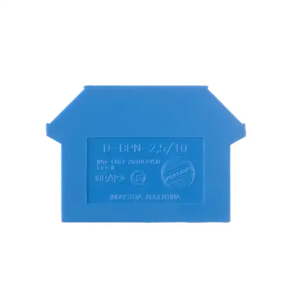BPN TAPA P/BORNE DE PASO  2.5  A 10 MM AZUL