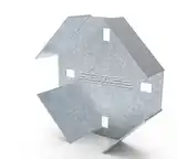 UNION CRUZ PERFIL C 44X44 MM
