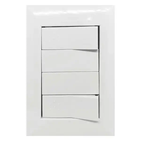 CAMBRE SIGLO 22  LLAVE ARMADA 2 PUNTOS BLANCA TAPA BLANCA