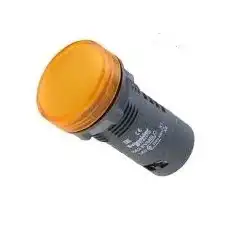 SEÑAL LUMINOSA PLASTICA LED AMBAR  220VCA