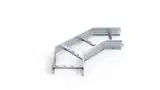 CURVA PLANA ESCALERA 600MM X 90MM 90GR SMARTTRAY