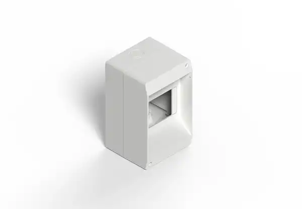 CAJA  PVC 4 POLOS EXTERIOR PRECALADA
