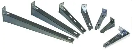 MENSULA REFORZADA 100MM GALVANIZADA