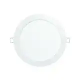 EMBUTIDO LED 20 W 865 FRIO  REDONDO Ø222X28 BLANCO