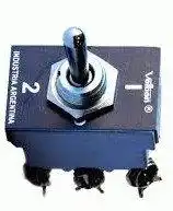 INTERRUPTOR 2 X 10A  0-1 PALANCA METAL BORNE TORNI          LLO