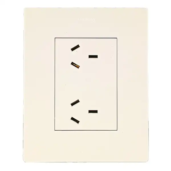 CAMBRE ARTE LLAVE ARMADA 2 TOMAS BLANCA TAPA BLANCA