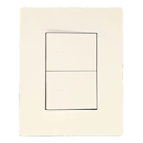 CAMBRE ARTE LLAVE ARMADA 2 PUNTO/ COMB BLANCA TAPA BLANCA