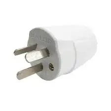 FICHA MACHO 3P CHATOS HEAVY DUTY BLANCO