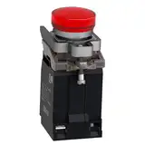 SEÑAL LUMINOSA METALICA C/TRANSF ROJO 230V