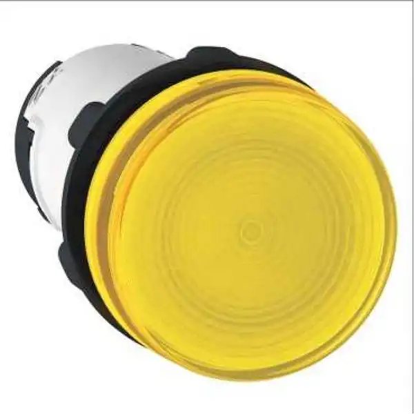 SEÑAL LUMINOSA PLASTICA AMARILLO S/LAMP