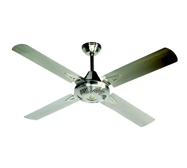 VENTILADOR 4 PALAS METAL PLATIL  C/HERRAJES
