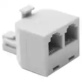 ADAPTADOR RJ11 MACHO  /  2  RJ11 HEMBRA