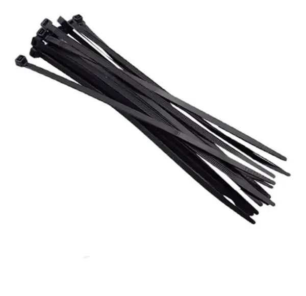 PRECINTOS 4.8X300MM X100U T12 NEGRO