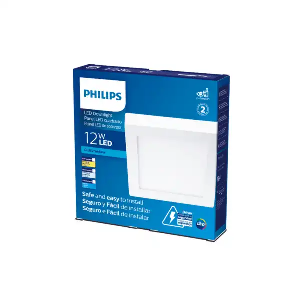 PLAFON LED 12 W 830 CALIDO CUADRADO