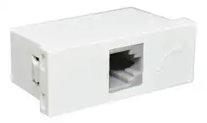 CAMBRE TOMA TELEFONO AMERICANO - 4 PIN BLANCO