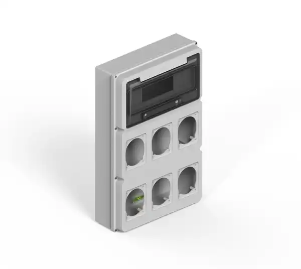 CUADRO DISTRIBUCION  PVC 12 P  6 TOMAS KALOP