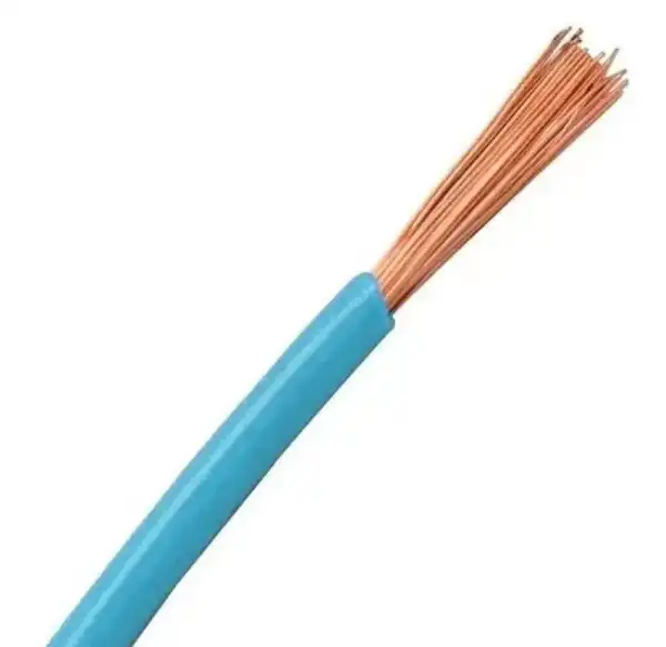 CABLE UNIPOLAR 6.00 MM2 CELESTE X MTS