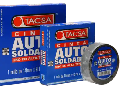 CINTA AISLADORA AUTOSOLDABLE 5 MTS  P/ALTA TACSA            X0.76MM