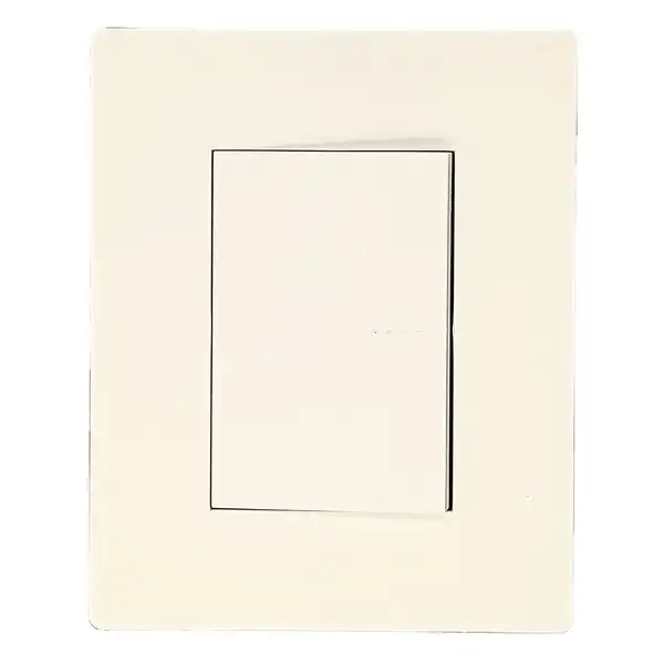 CAMBRE ARTE LLAVE ARMADA 1 PUNTO/ COMB BLANCA TAPA BLANCA