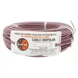 CABLE UNIPOLAR 1.50 MM2 MARRON X 100 MTS