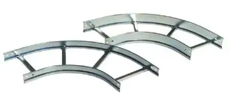CURVA PLANA ESCALERA 600MM X 90MM 90GR GALVANIZADA