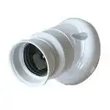 RECEPTACULO CURVO MARFIL