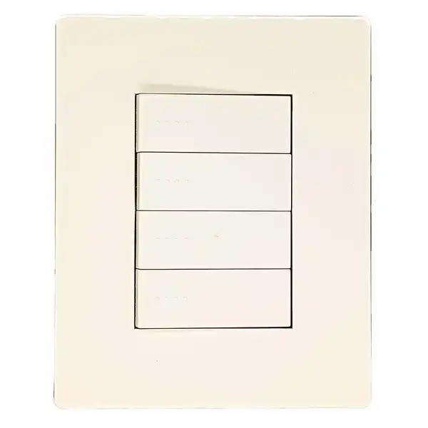 CAMBRE ARTE LLAVE ARMADA 4 PUNTO/ COMB BLANCA TAPA BLANCA