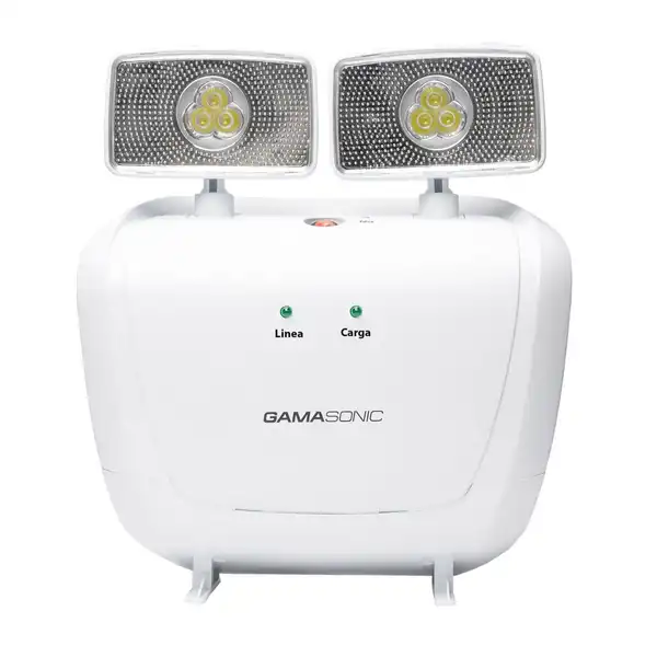 EQUIPO AUTONOMO C/ 2 FAROS LED 6X2 W 1200 LM 2 HRS IP20 BATERIA 7.4 V - 5000 mAh