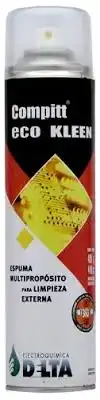 AEROSOL ESPUMA MULTIPROPOSITO P/LIMPIEZA EXTERNA 440CC 405GR COMPITT ECO KLEEN