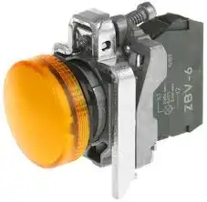 SEÑAL METALICA LUMINOSA  AMARILLA