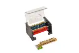 DISTRIBUIDOR 2X125 A 7 CONEXIONES STANDAR