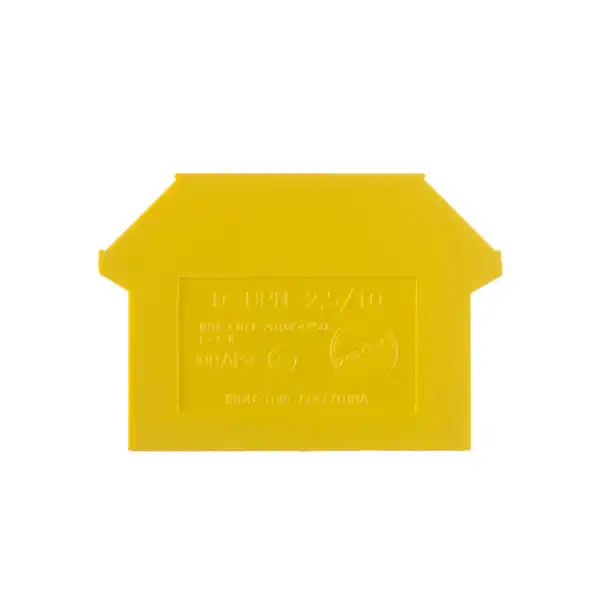 BPN TAPA P/BORNE DE PASO  2.5  A 10 MM AMARILLO             0-AM