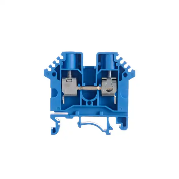 BPN BORNE DE PASO P/CABLE 6.0 MM2 AZUL