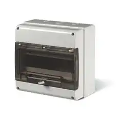 GABINETE DIN 12 POLOS PVC  EXTERIOR  IP66