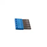 BKF PUENTE FIJO 10 ELEMENTOS P/BORNE A RESORTE BKF 1.5 MM2  B-10-04/BKF