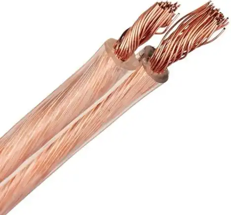 CABLE PARALELO 2X0.75 MM2 BIPOLAR TRANSPARENTE X MTS