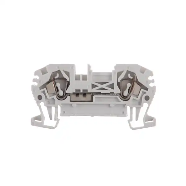 BKF BORNE A RESORTE  1.5 MM2  GRIS