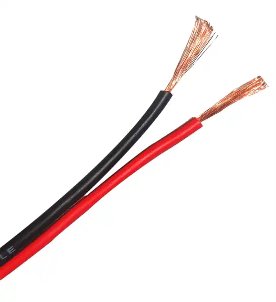 CABLE PARALELO 2X0.75 MM2 BIPOLAR ROJO-NEGRO X MTS