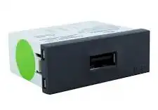 CAMBRE TOMA CARGADOR USB 220V GRIS