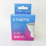 LAMPARA LED GU10 6 W DICROICA CALIDO DIMER