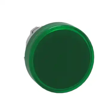 CABEZAL METALICO VERDE SEÑAL LUMINOSA LED AMARILLO          O 22 ZB4BV033