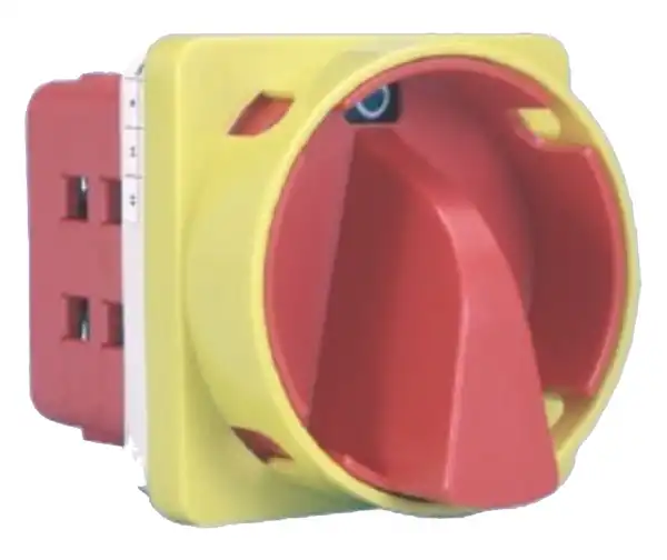 INTERRUPTOR 3 X 32A  + N ROTATIVO LEVA EMB F/MAQUINA ACC