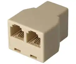 ADAPTADOR RJ11 HEMBRA /  2 RJ11 HEMBRAS