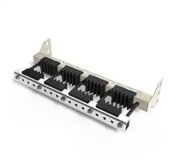 SOPORTE BARRA PEINE 4X5 MM PROF 450 MM