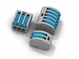 CONECTOR 3 VIAS P/CABLE HASTA 4MM