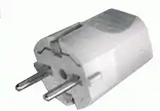 FICHA SCHUKO STANDARD  PIN 4,8 MM