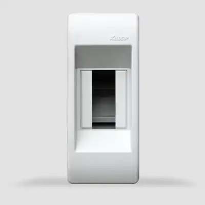 GABINETE DIN 2 POLOS PVC EXTERIOR