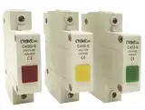 SEÑAL MODULAR LED P/RIEL DIN AMBAR