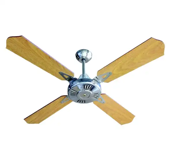 VENTILADOR 4 PALAS MADERA   ROBLE - PLATIL
