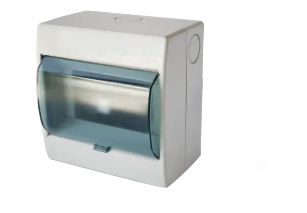 GABINETE DIN 6 POLOS PVC EXTERIOR C/TAPA